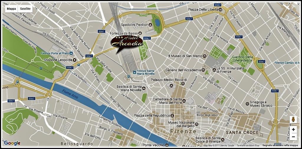Hotel Arcadia Florence Buitenkant foto